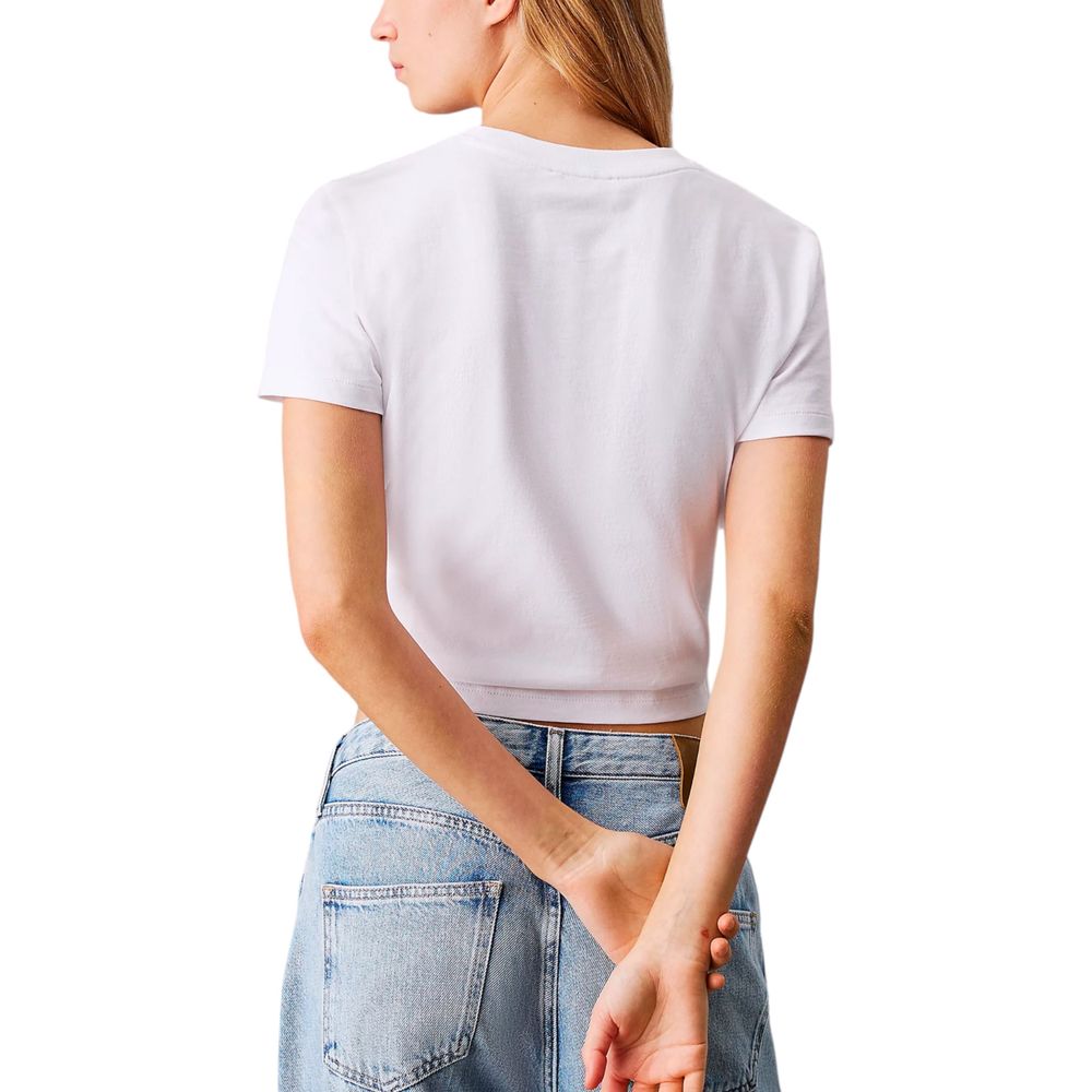 White Recycled Cotton Sportswear