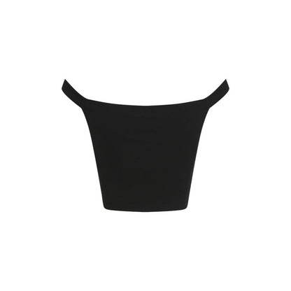 Black Viscose Top