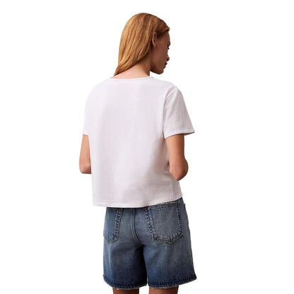 White Recycled Cotton T-Shirt