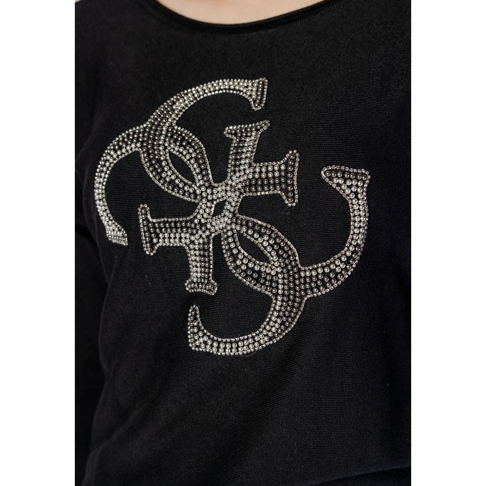 Black Viscose Sportswear