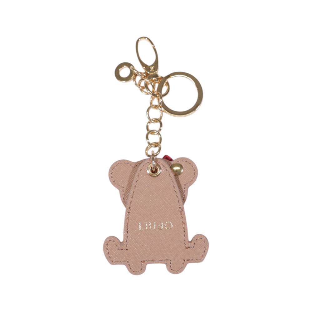 Beige Polyethylene Keychain