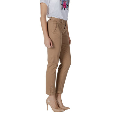 Beige Cotton Pant