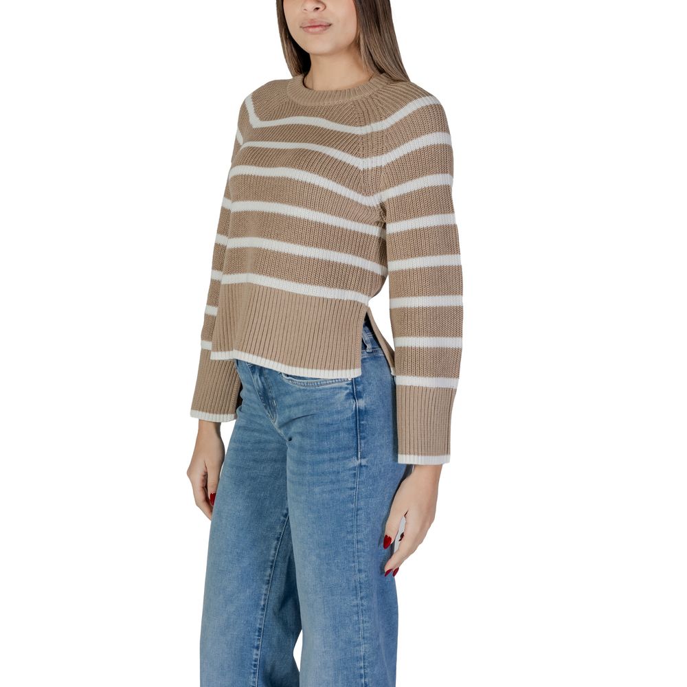 Beige Cotton Sportswear