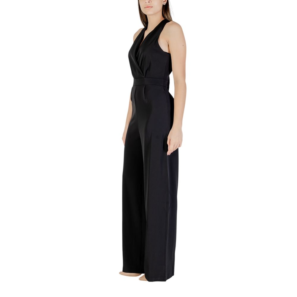 Black Recycled Polyester Jumpsuit