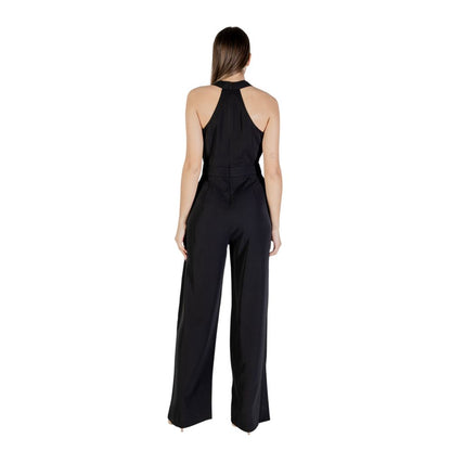 Black Recycled Polyester Jumpsuit