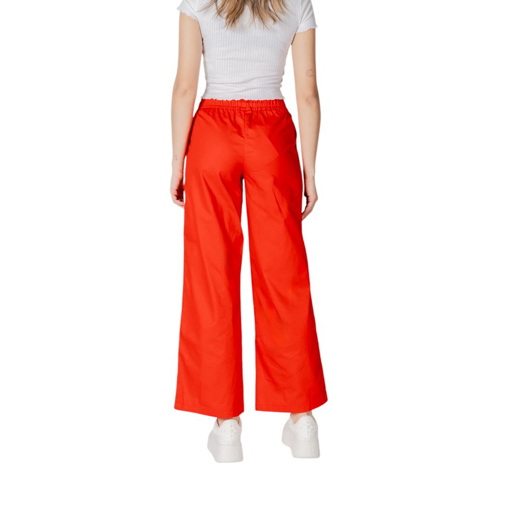 Red Cotton Pant