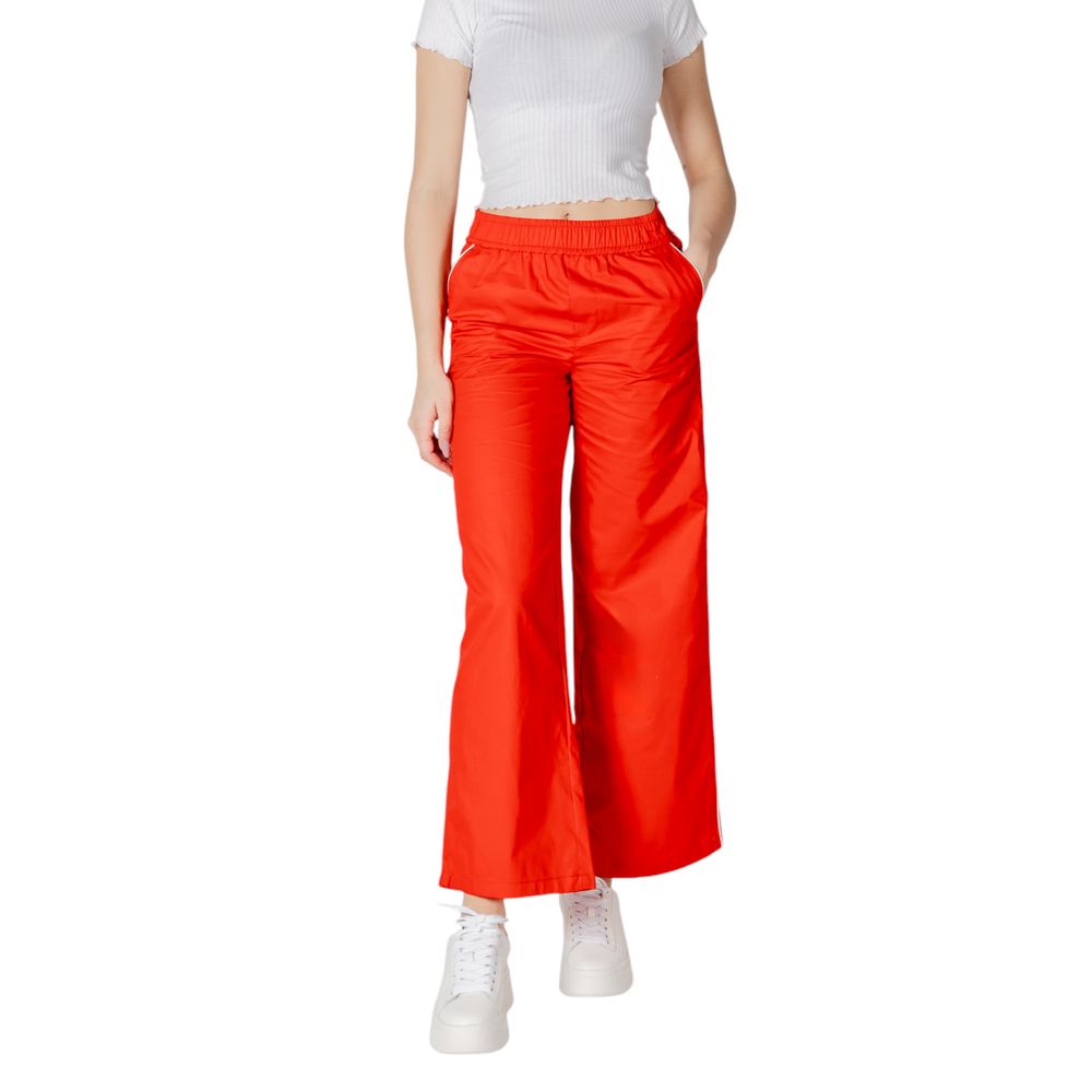 Red Cotton Pant