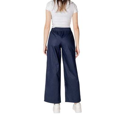 Blue Cotton Pant