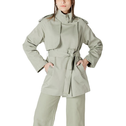 Bicolor Cotton Parka