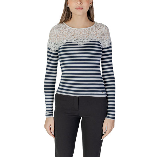 White Recycled Polyester Long Sleeve T-Shirt