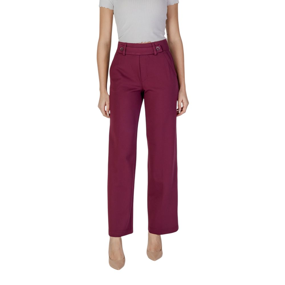 Purple Viscose Pant