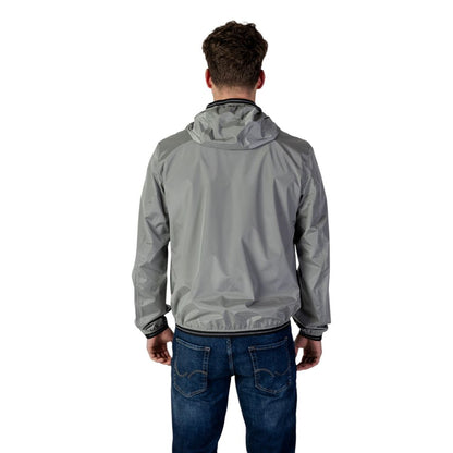 Gray Polyamide Jackets & Coat
