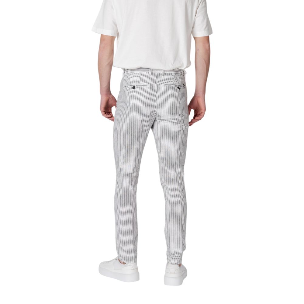 Black Linen Casual Pants