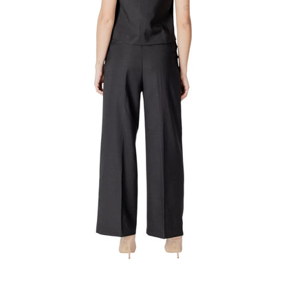 Black Polyester Pant