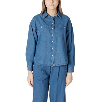 Blue Cotton Shirt