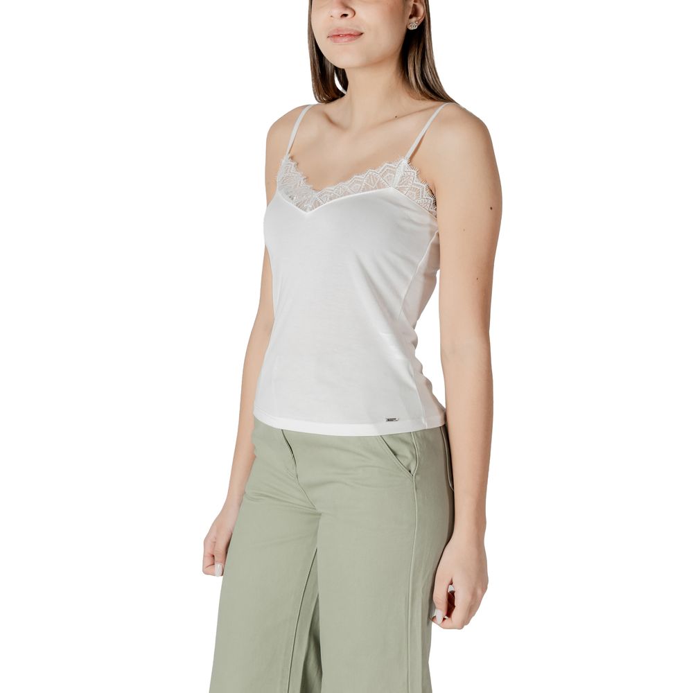 White Modal Tank Tops