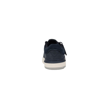 Blue Nubuc Leather Sneaker