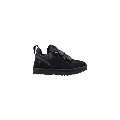 Black Polyester Sneaker