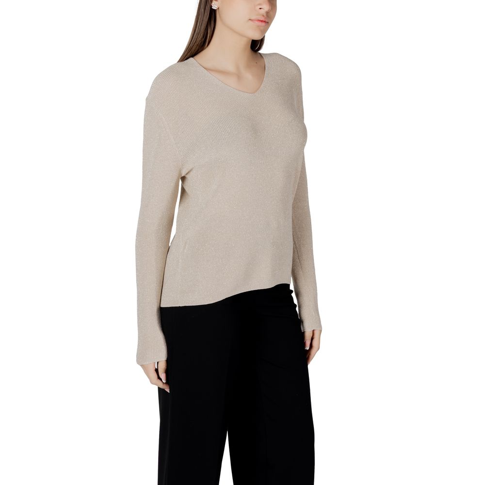 Gold Cotton Sweatshirt