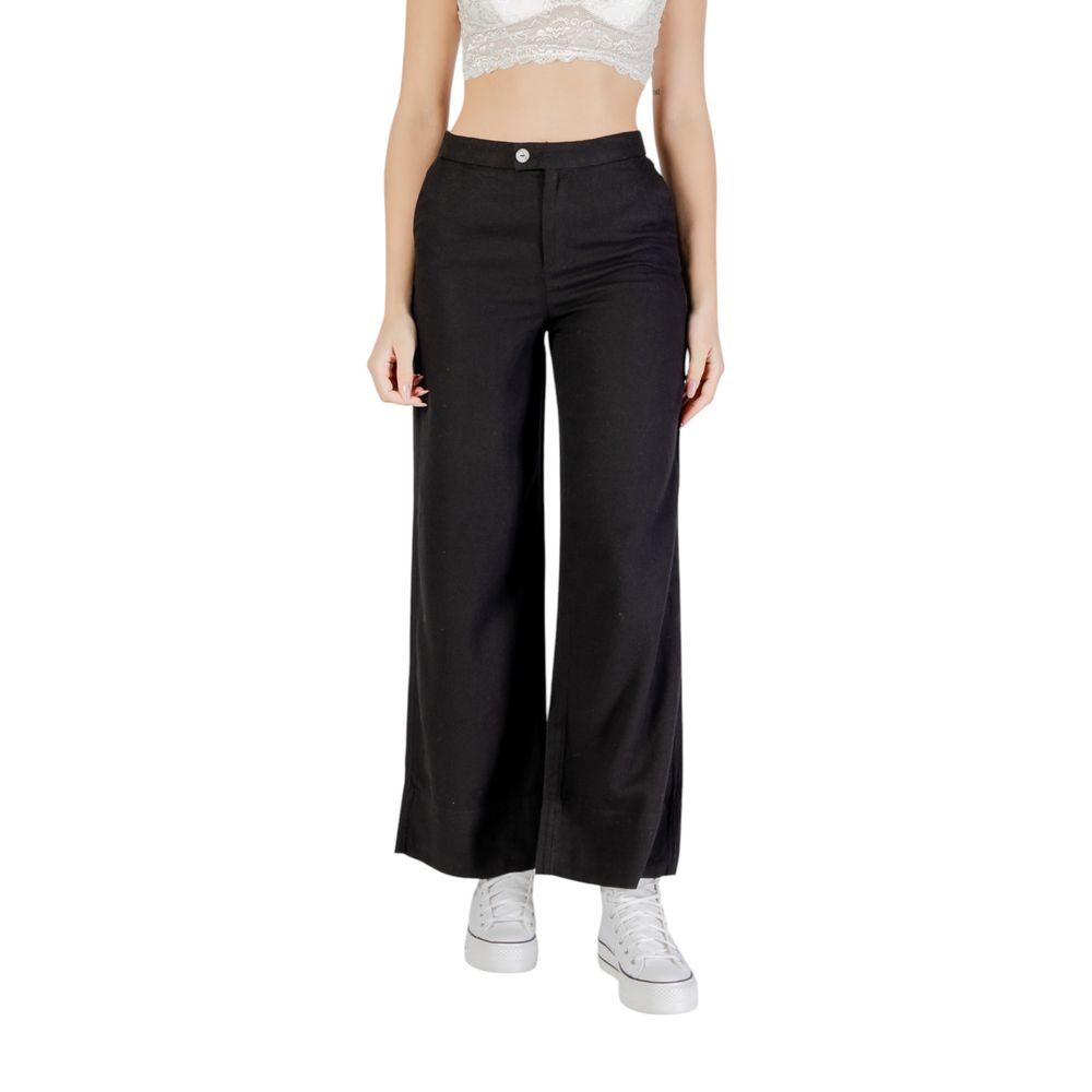 Black Viscose Pant