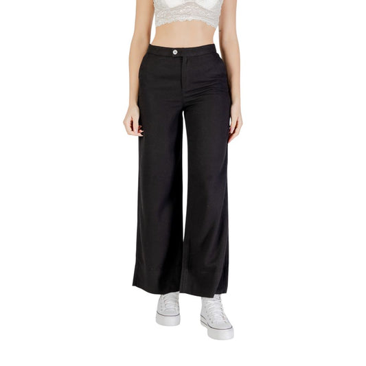 Black Viscose Pant