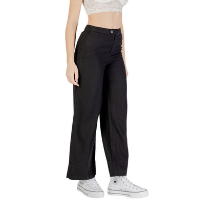 Black Viscose Pant