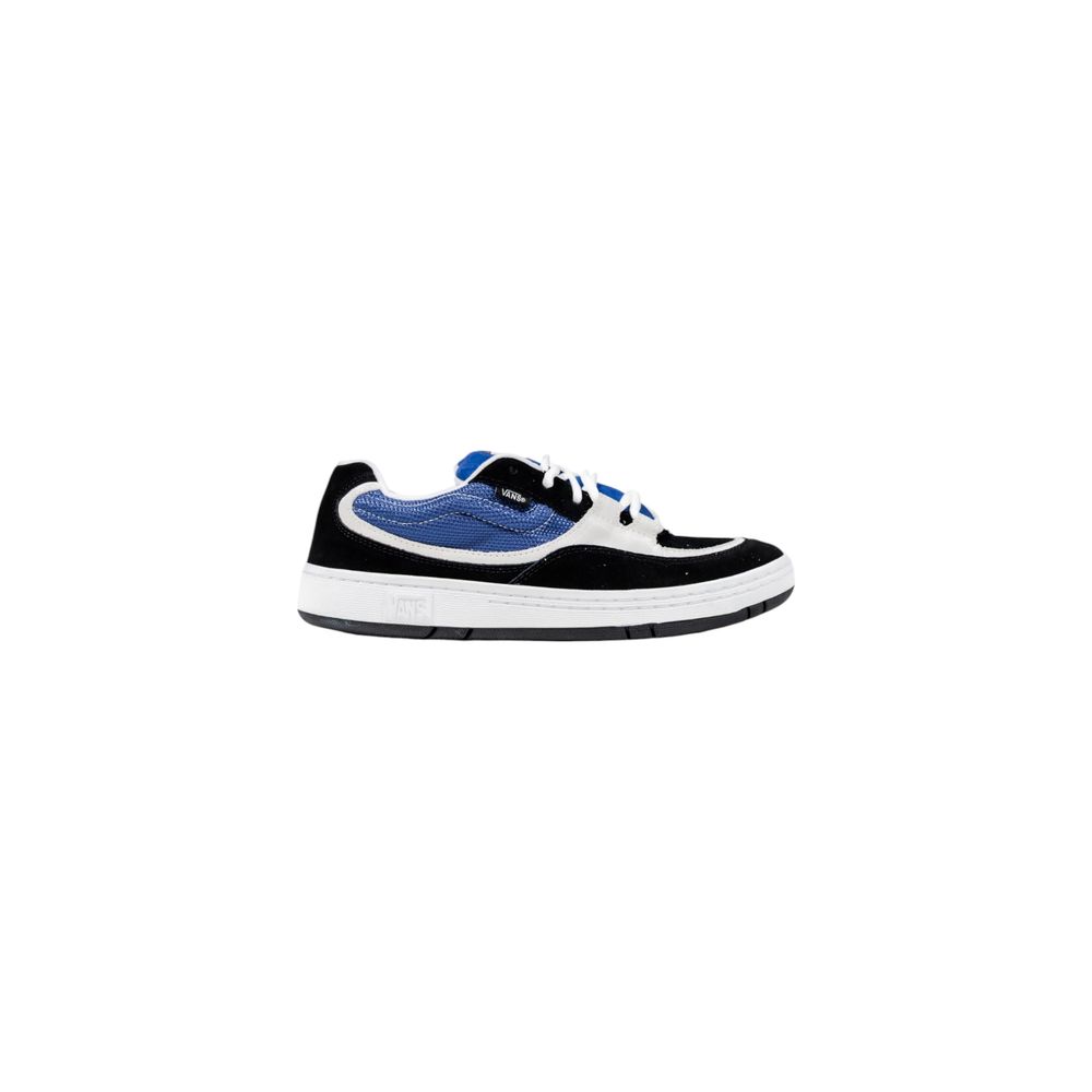 Blue Suede Leather Low Top Sneakers