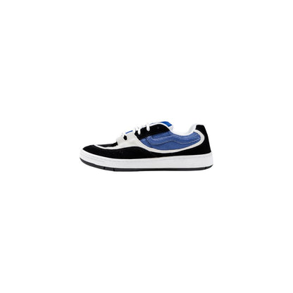 Blue Suede Leather Low Top Sneakers
