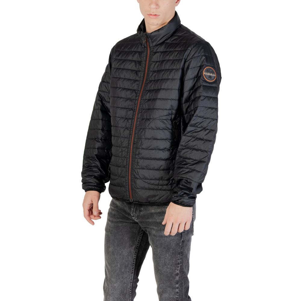 Black Polyamide Jackets & Coat