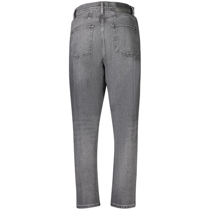 Black Cotton Women Jeans