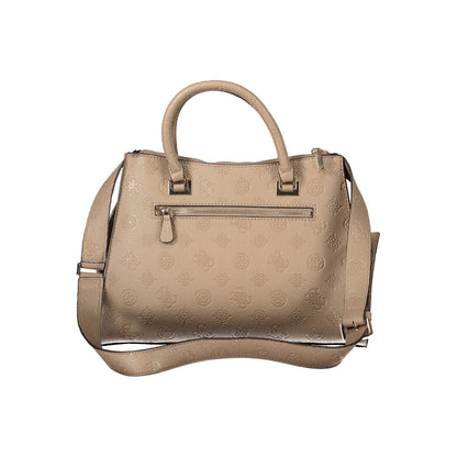 Marrone Poliuretano Women Handbag
