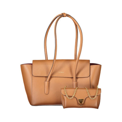 Brown Leather Women Handbag