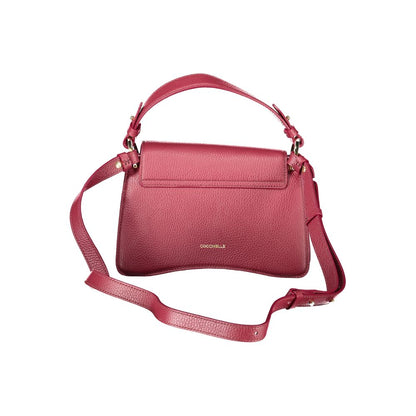 Red Leather Women Handbag