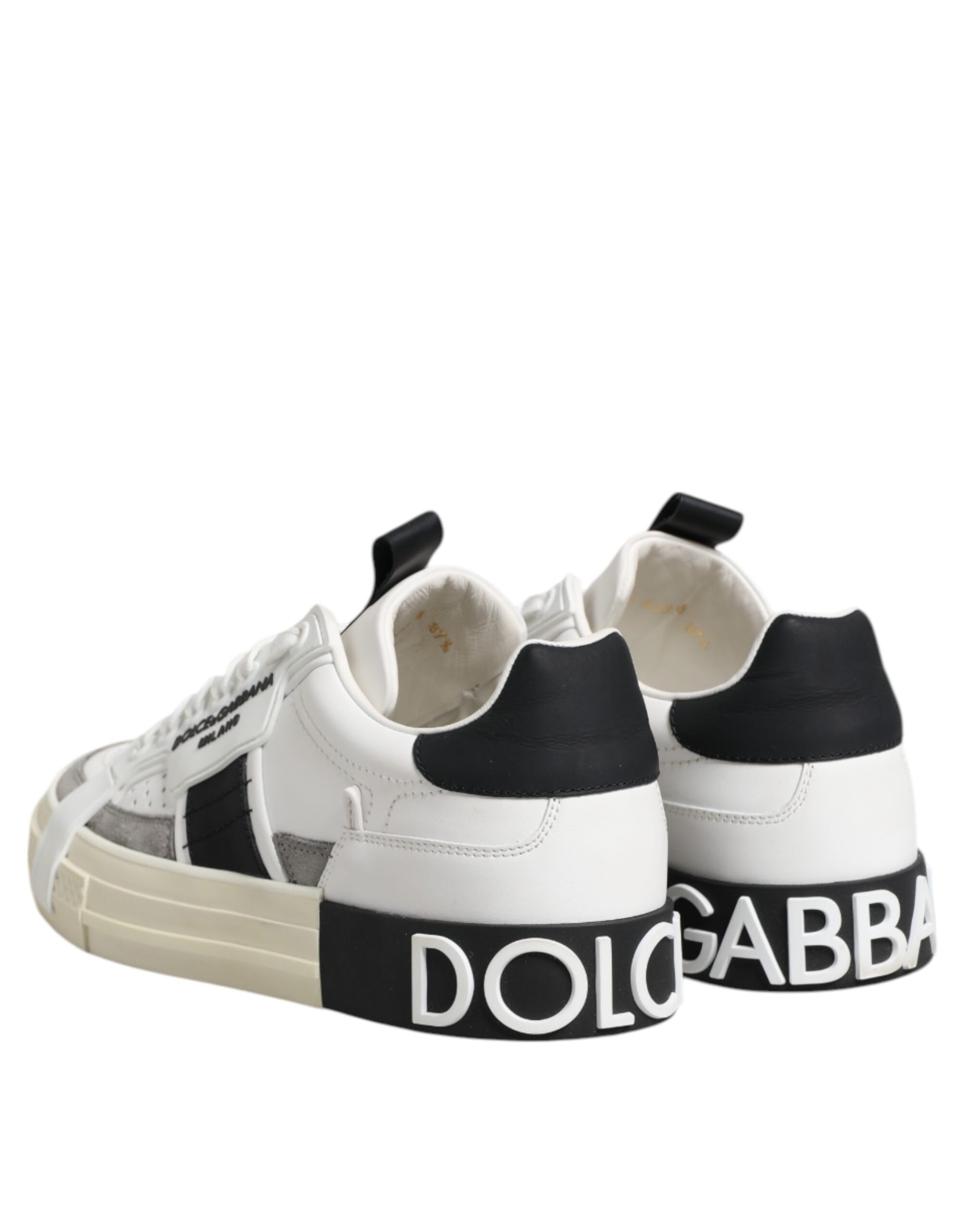 White Leather Custom 2.Zero Sneakers Shoes