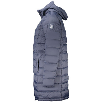Blu Poliammide Women Jacket