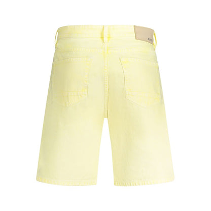 Yellow Cotton Short