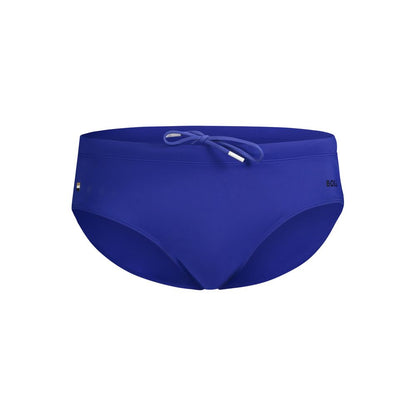 Blu Poliammide Men Swim Brief