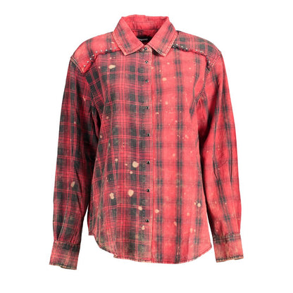 Red Cotton Shirt