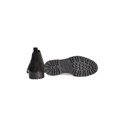 Black Calfskin Men Boot