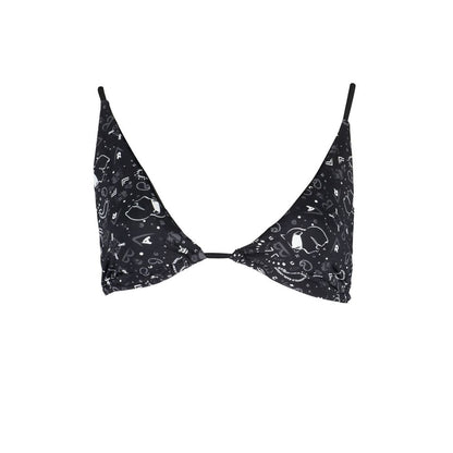 Black Polyamide Women Swimsuit