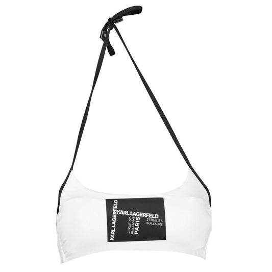 White Polyamide Women's Swimsuit