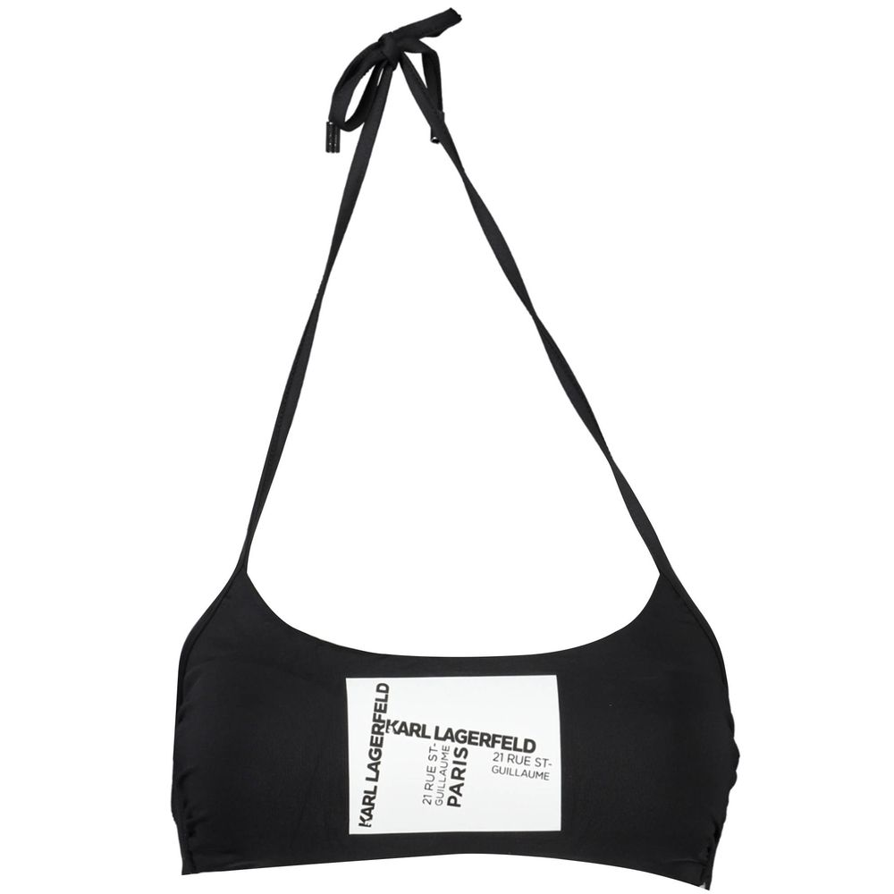 Black Polyamide Women Swimsuit