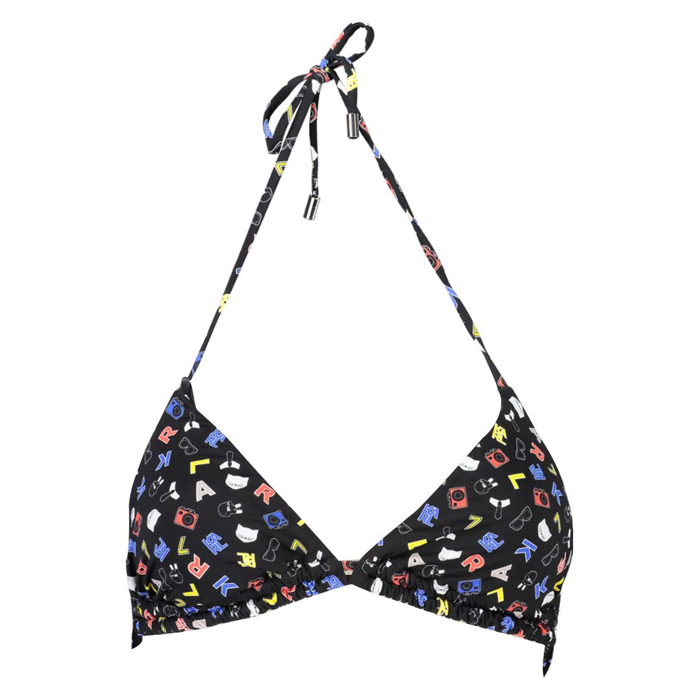 Black Polyamide Women's Swimsuit
