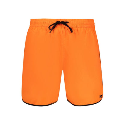 Orange Polyamide Swimwear
