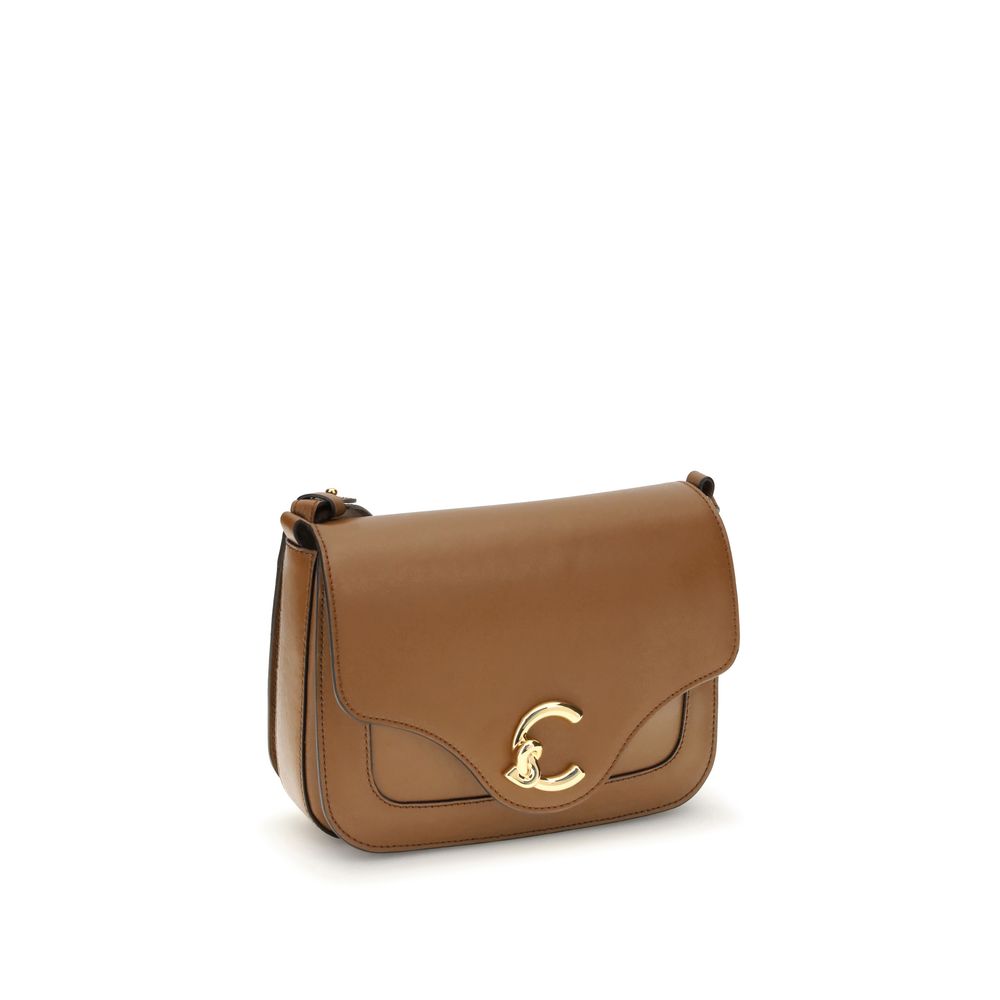 Brown Leather Shoulder Bag