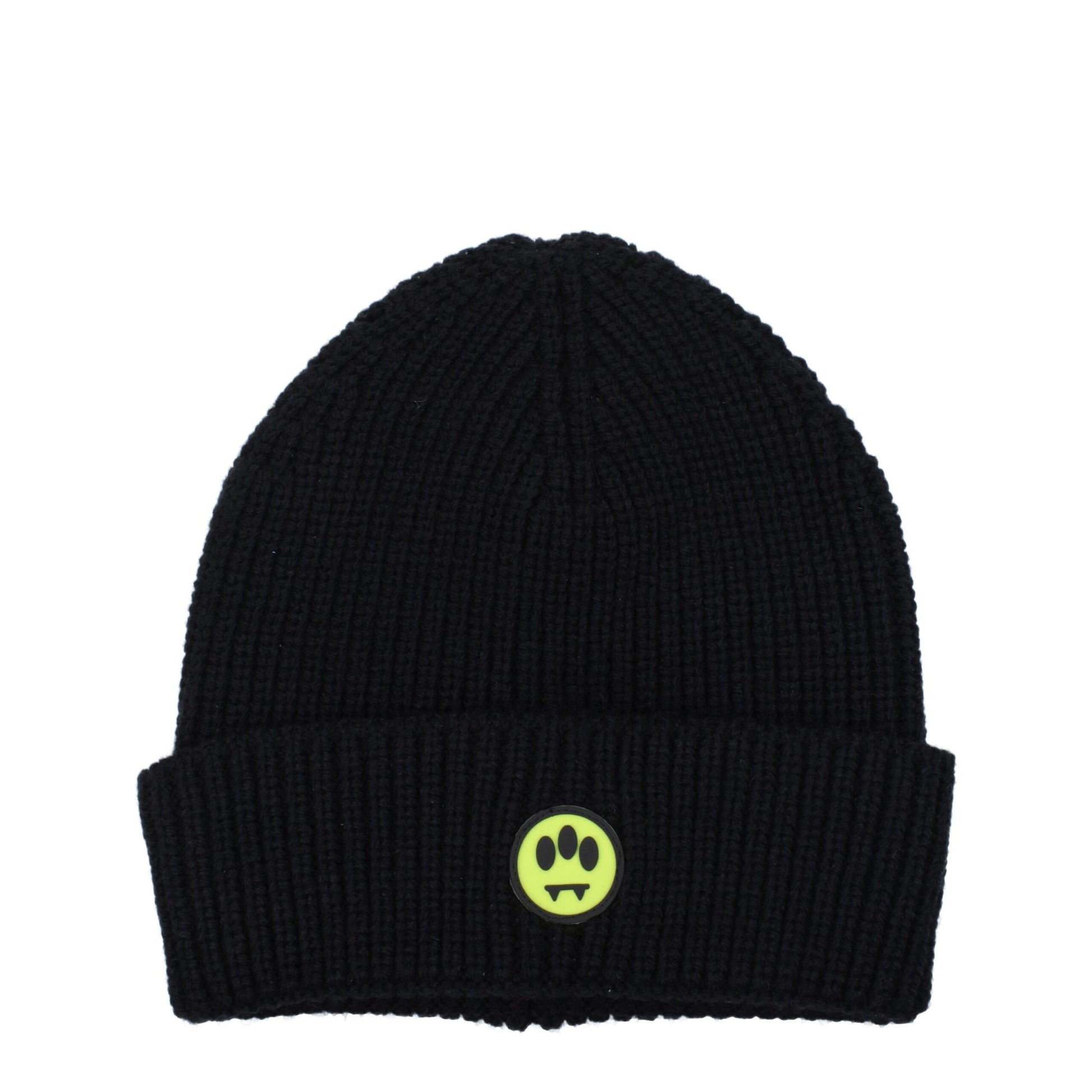 Black Wool Beanie