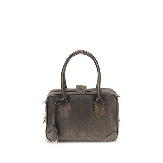 Brown Leather Shoulder Bag