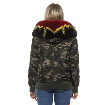 Army Polyamide Women Bomber Jacket