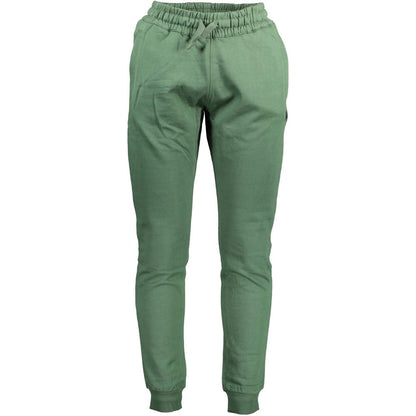 Green Cotton Men's Trousers