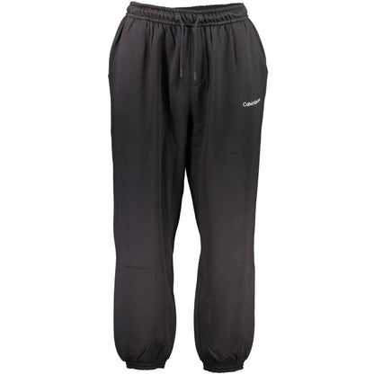 Black Cotton Men's Sweatpant